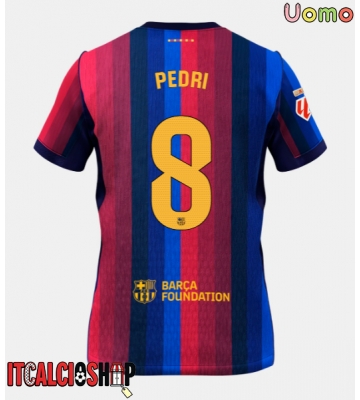 Barcelona Pedri Gonzalez #8 Prima Maglia 2026-27 Manica Corta Barcelona Pedri Gonzalez #8 Prima Maglia 2026-27 Manica Corta